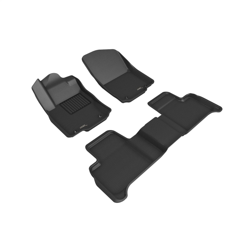 Mercedes-Benz ML63 AMG Floor Mat Set - 3D MAXpider - Kagu - Black - `12-`19